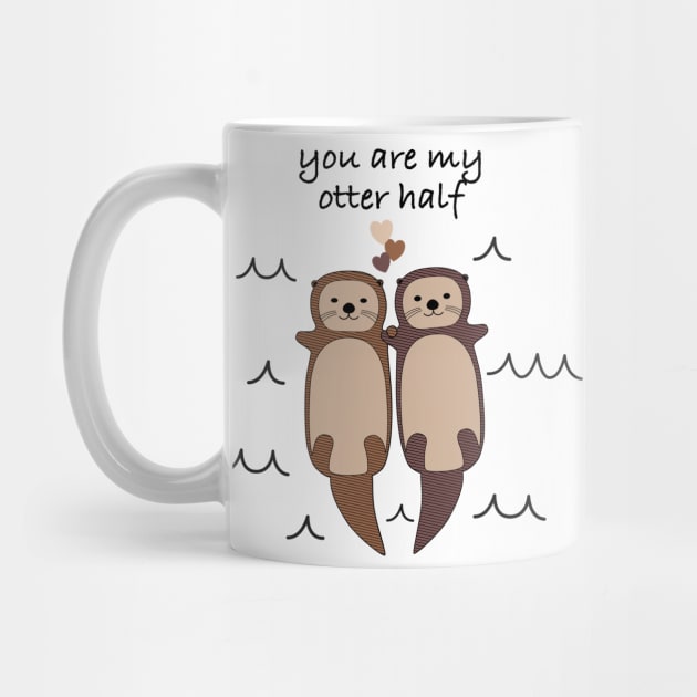 You are my otter half by djhyman